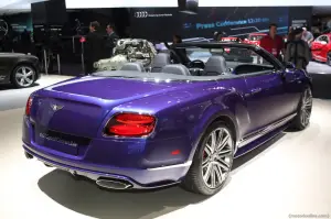 Bentley Continental GT Speed Convertible - Salone di Detroit 2015