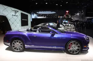 Bentley Continental GT Speed Convertible - Salone di Detroit 2015 - 2