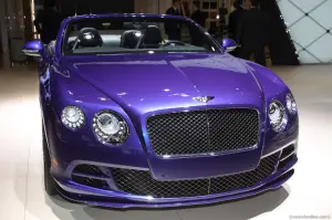 Bentley Continental GT Speed Convertible - Salone di Detroit 2015