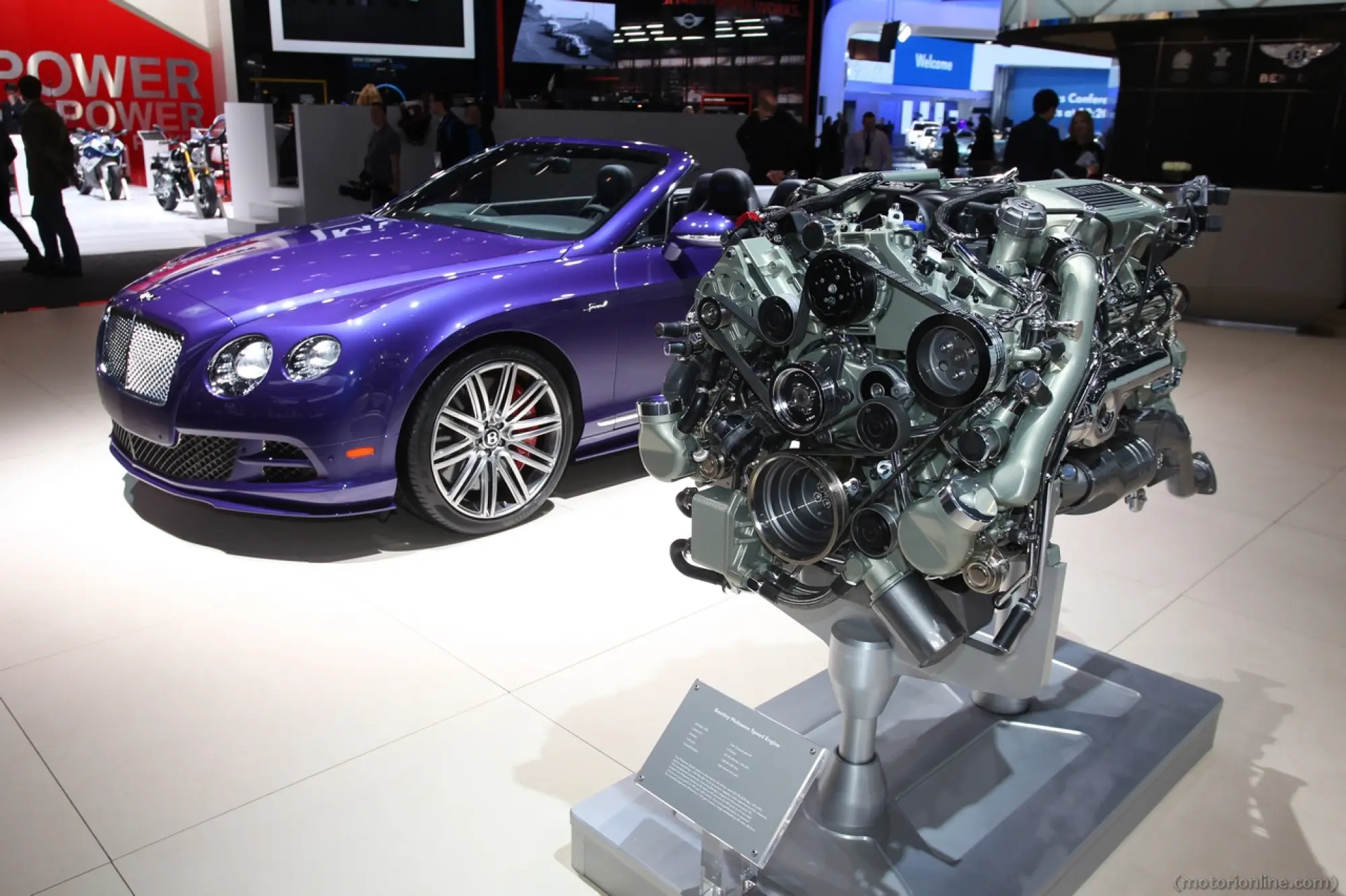 Bentley Continental GT Speed Convertible - Salone di Detroit 2015 - 6