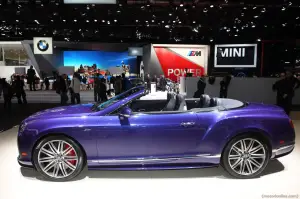 Bentley Continental GT Speed Convertible - Salone di Detroit 2015