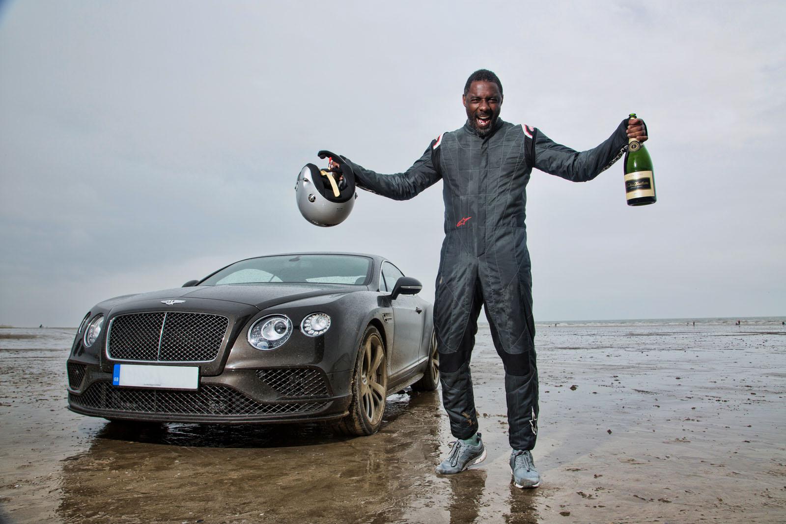 Bentley Continental GT Speed e Idris Elba