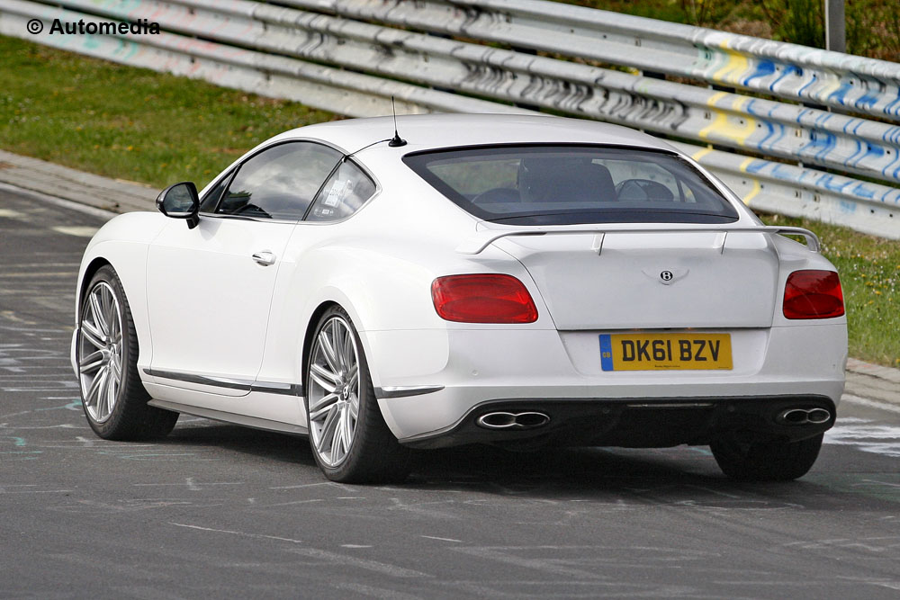 Bentley Continental GT V8 RS - Foto spia 17-04-2014