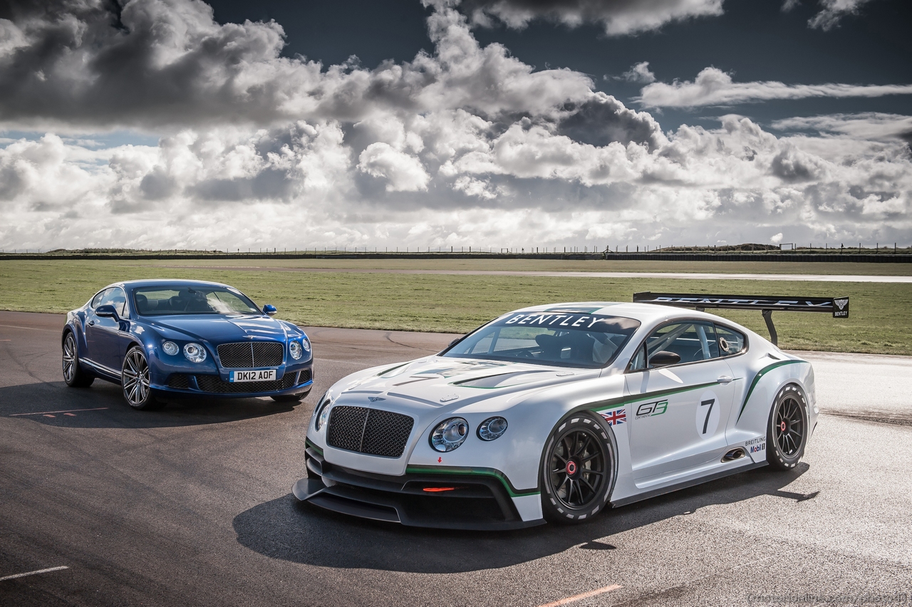 Bentley Continental GT3 - Salone di Parigi 2012