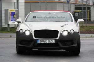 Bentley Continental GTC restyling foto spia luglio 2011 - 2