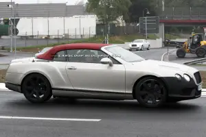 Bentley Continental GTC restyling foto spia luglio 2011 - 4