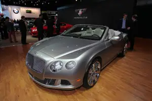 Bentley Continental V8 Convertible - Salone di Detroit 2012