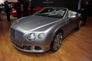 Bentley Continental V8 Convertible - Salone di Detroit 2012