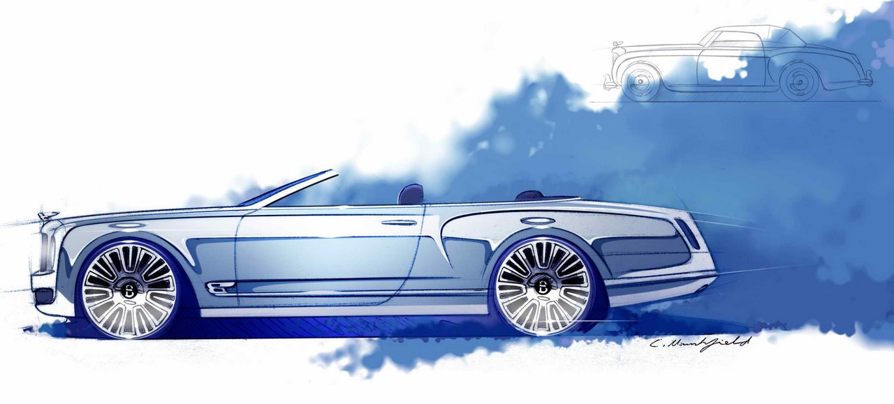 Bentley Mulsanne Cabriolet Concept teaser