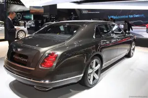 Bentley Mulsanne Speed - Salone di Detroit 2015 - 4