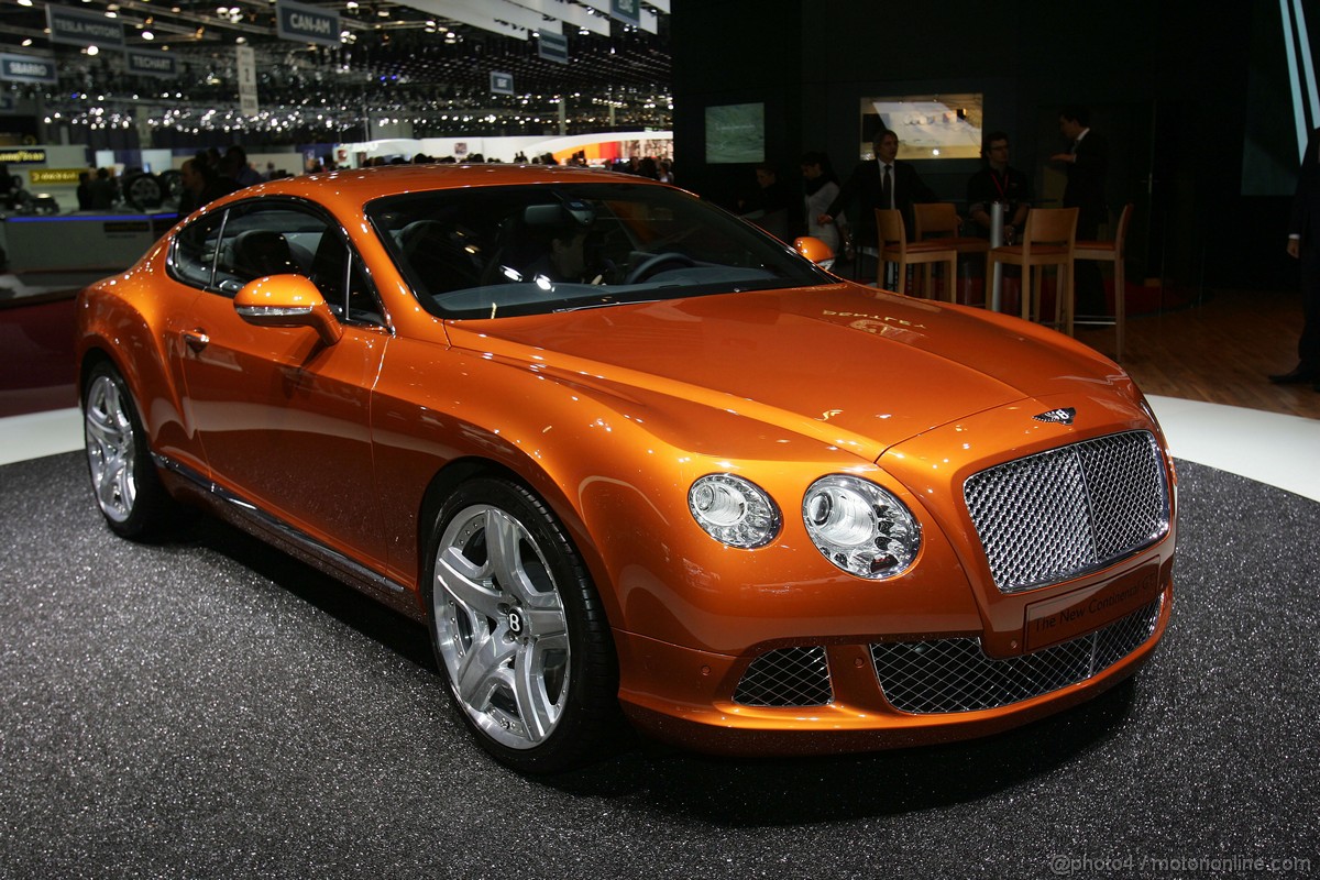 Bentley New Continental GT Ginevra 2011