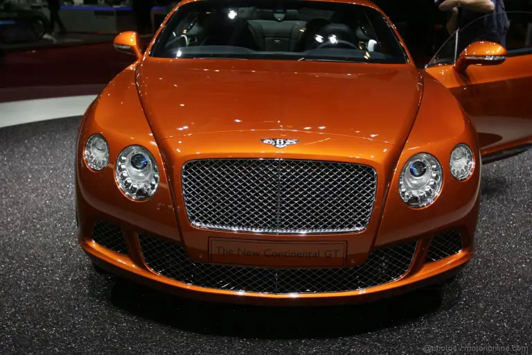 Bentley New Continental GT Ginevra 2011 - 2