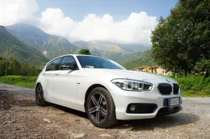 BMW 116D Prova su strada 2015 - 85