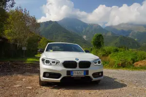 BMW 116D Prova su strada 2015 - 106