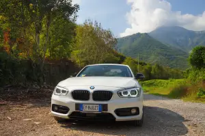 BMW 116D Prova su strada 2015 - 107