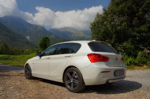 BMW 116D Prova su strada 2015 - 114