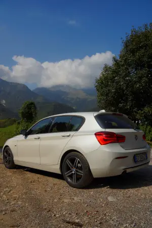 BMW 116D Prova su strada 2015 - 115