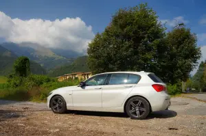 BMW 116D Prova su strada 2015 - 116