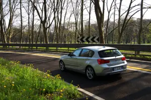 BMW 116d prova su strada 2017