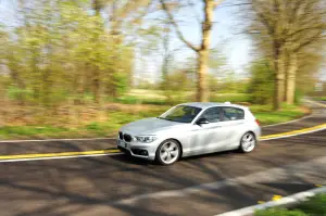 BMW 116d prova su strada 2017