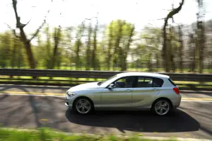 BMW 116d prova su strada 2017