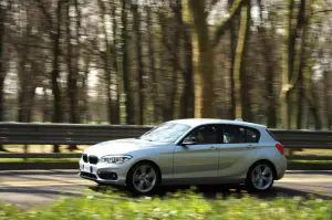 BMW 116d prova su strada 2017