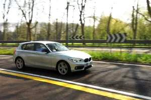 BMW 116d prova su strada 2017 - 11