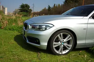 BMW 116d prova su strada 2017