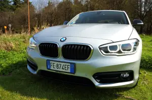 BMW 116d prova su strada 2017