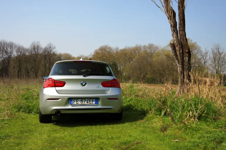 BMW 116d prova su strada 2017 - 21