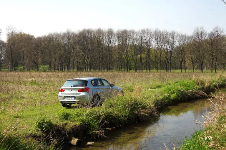 BMW 116d prova su strada 2017 - 23