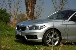 BMW 116d prova su strada 2017