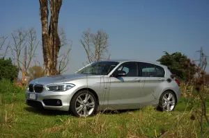 BMW 116d prova su strada 2017