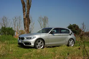 BMW 116d prova su strada 2017