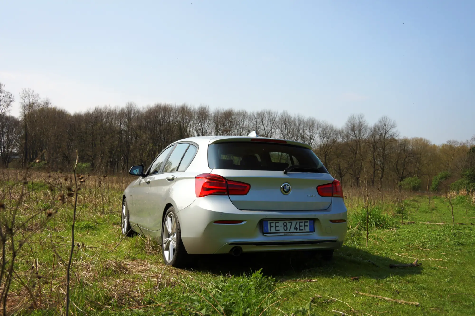 BMW 116d prova su strada 2017 - 40