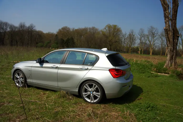 BMW 116d prova su strada 2017 - 42