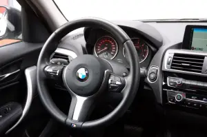 BMW 116d prova su strada 2017