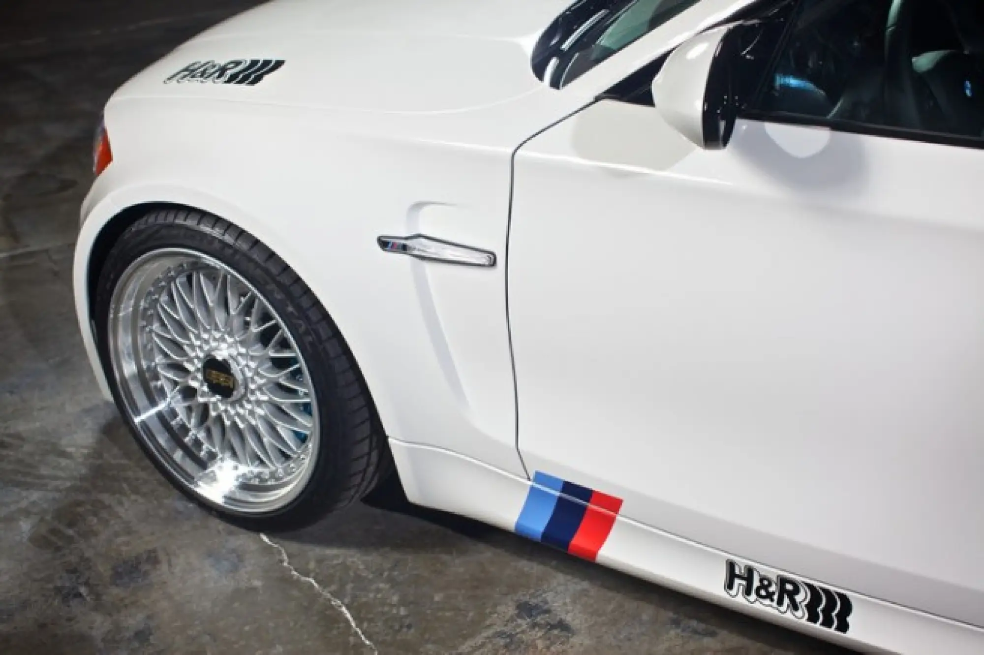 BMW 1M by H and R Springs - 4