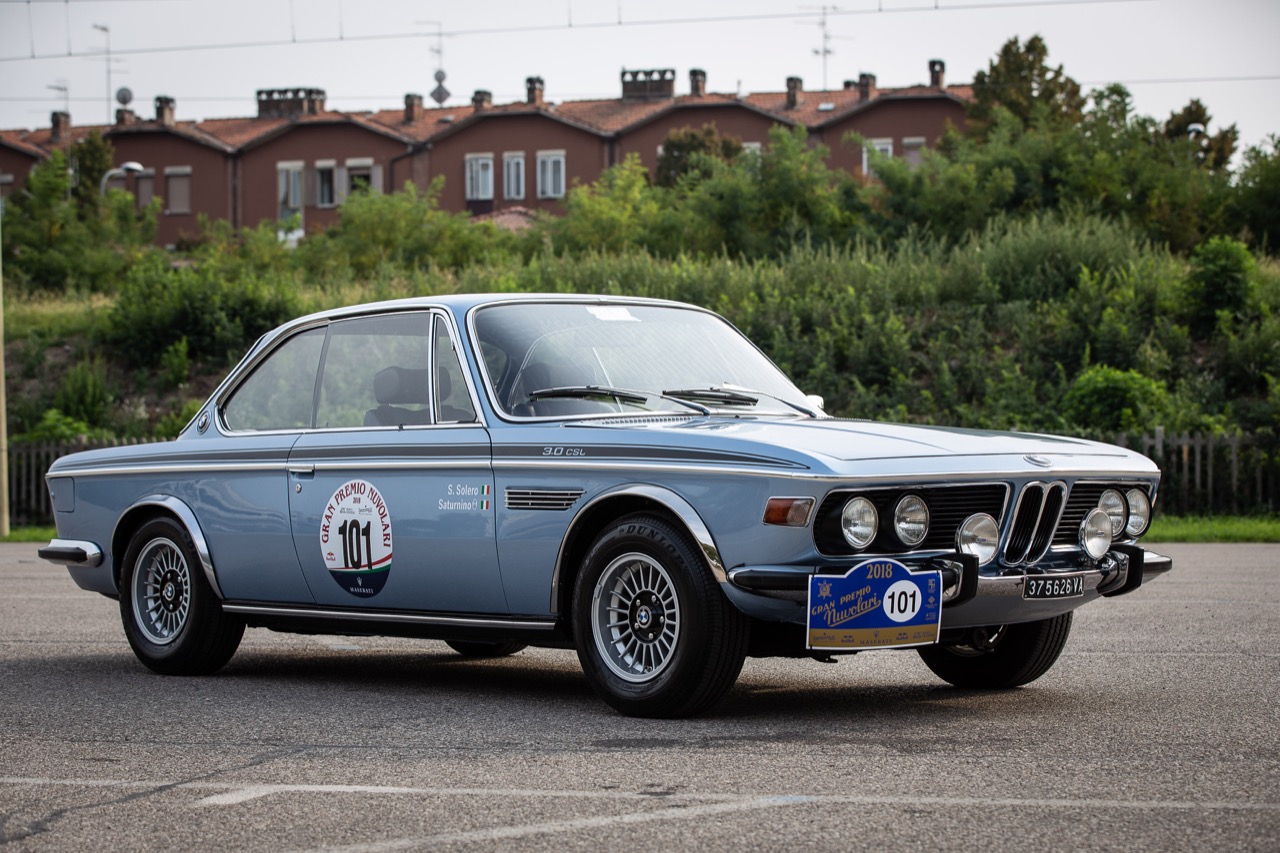 BMW 3.0 CSL del 1972 al Gran Premio Nuvolari 2018