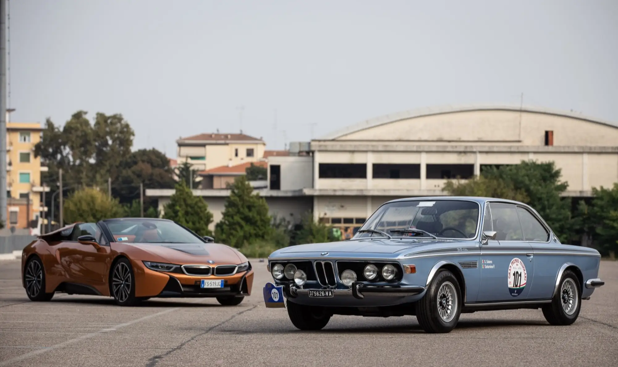 BMW 3.0 CSL del 1972 al Gran Premio Nuvolari 2018 - 2