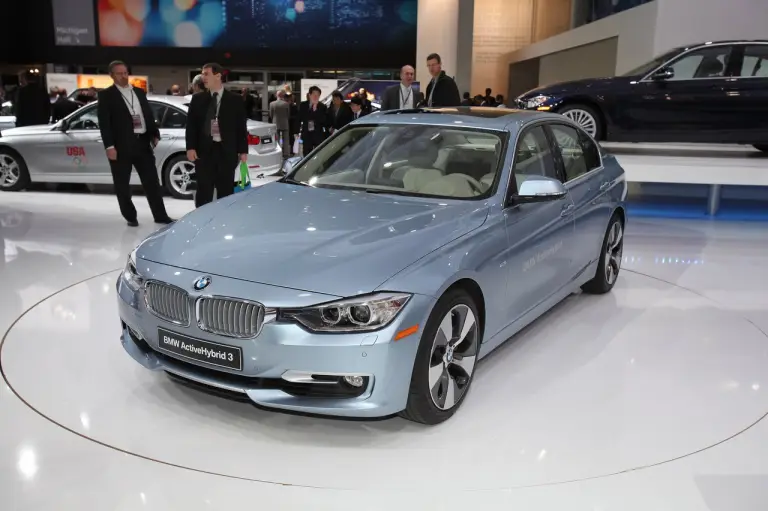 BMW 3 Active Hybrid - Salone di Detroit 2012 - 7