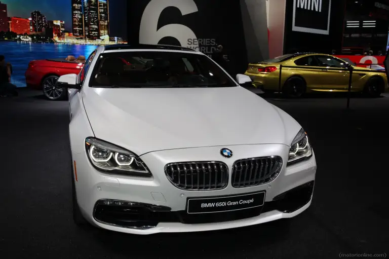BMW 650i Gran Coupe - Salone di Detroit 2015 - 9