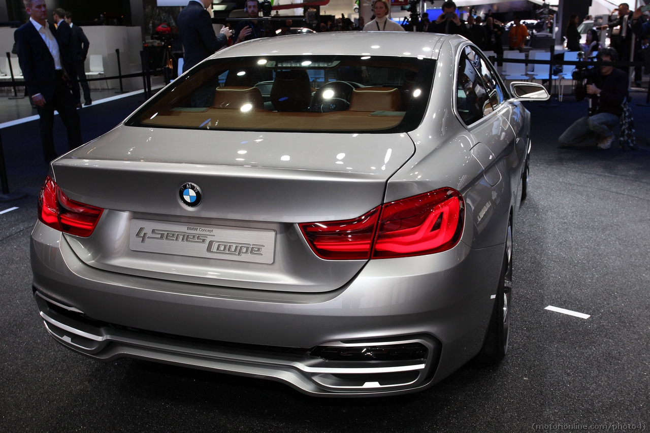 BMW Concept 4 Series Coupé - Salone di Detroit 2013