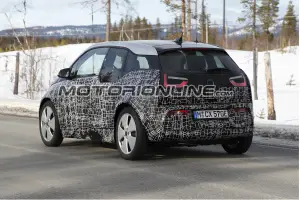 BMW i3 restyling foto spia 16 marzo 2017