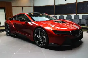 BMW i8 Lava Red - 12