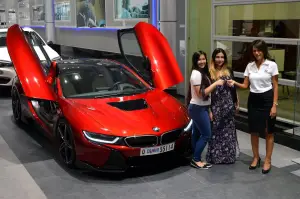 BMW i8 Lava Red