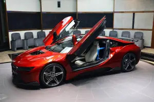 BMW i8 Lava Red