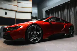 BMW i8 Lava Red