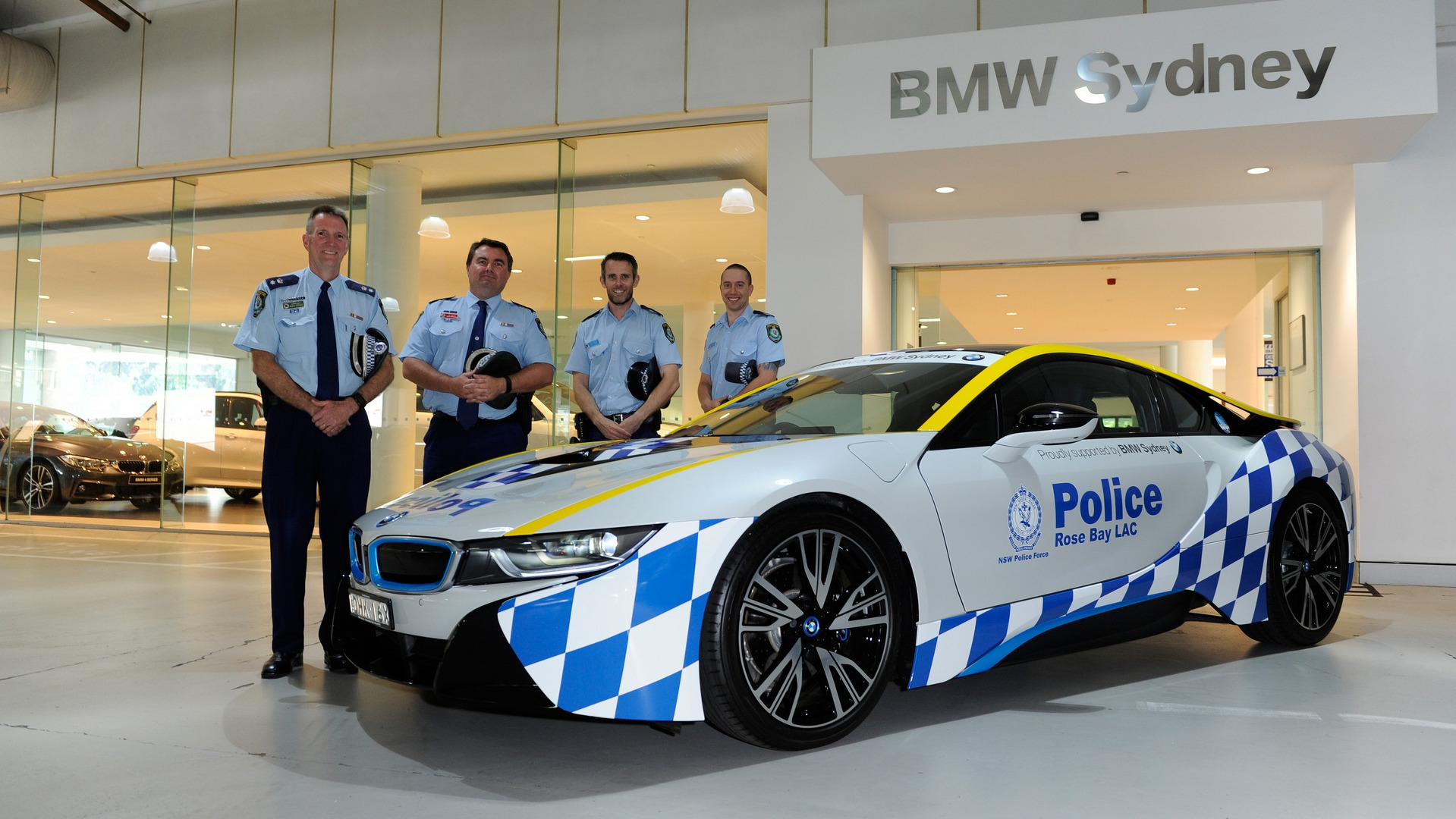 BMW i8 - Polizia australiana