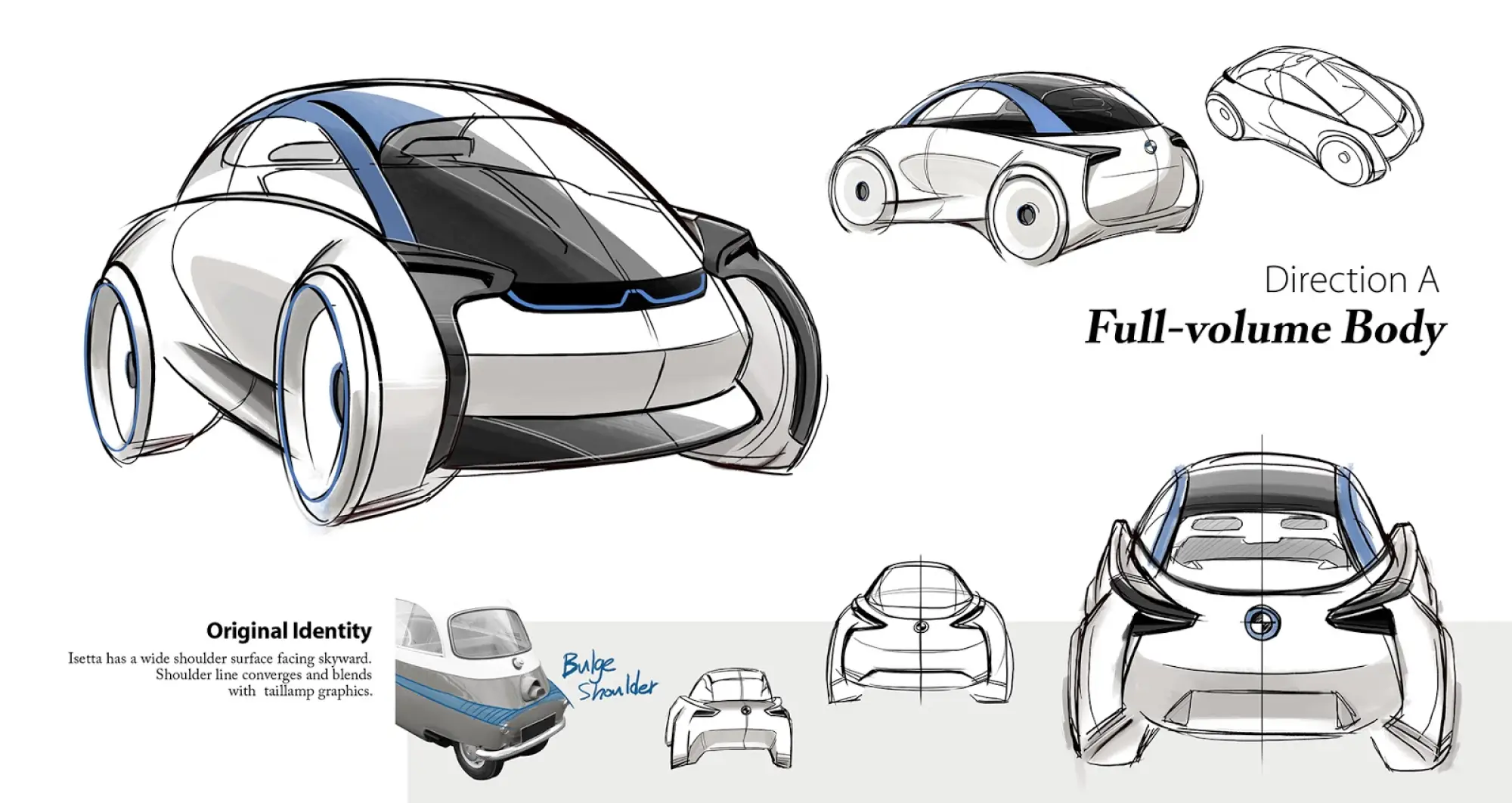 BMW Isetta moderna - Rendering - 4